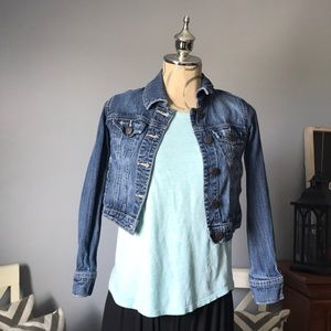 Mossimo Jean Jacket, size- L 10/12